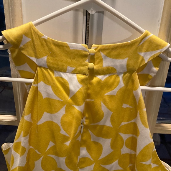 INC International Concepts Pearl Embellished Yellow/Gold Dress - Picture 6 of 12